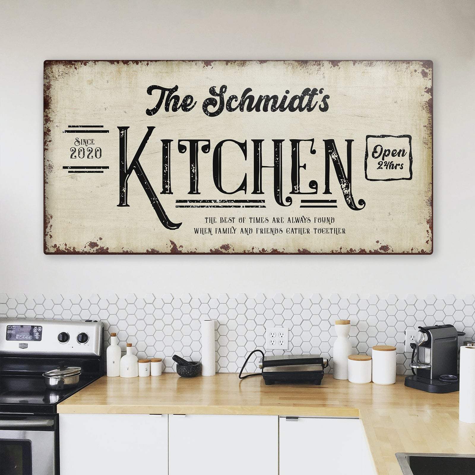 Kitchen Sign II - Tailored Canvases - Flyclothing LLC