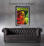 Black Market Art Company Famous Monsters Print