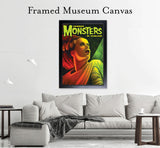 Black Market Art Company Famous Monsters Print