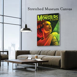 Black Market Art Company Famous Monsters Print