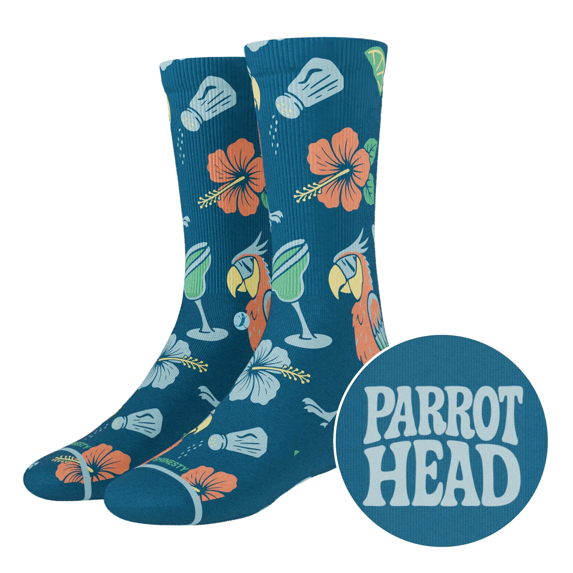The Fan Club | Shinesty x Margaritaville® Heel Hammock™ Crew Socks - Shinesty - Flyclothing LLC