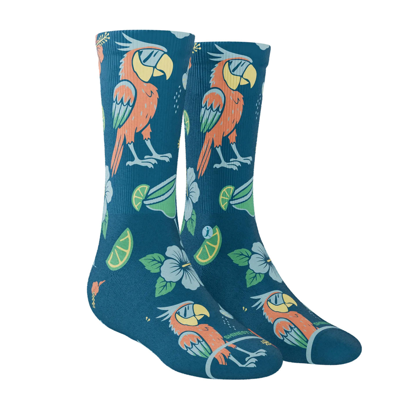 The Fan Club | Shinesty x Margaritaville® Heel Hammock™ Crew Socks - Shinesty - Flyclothing LLC