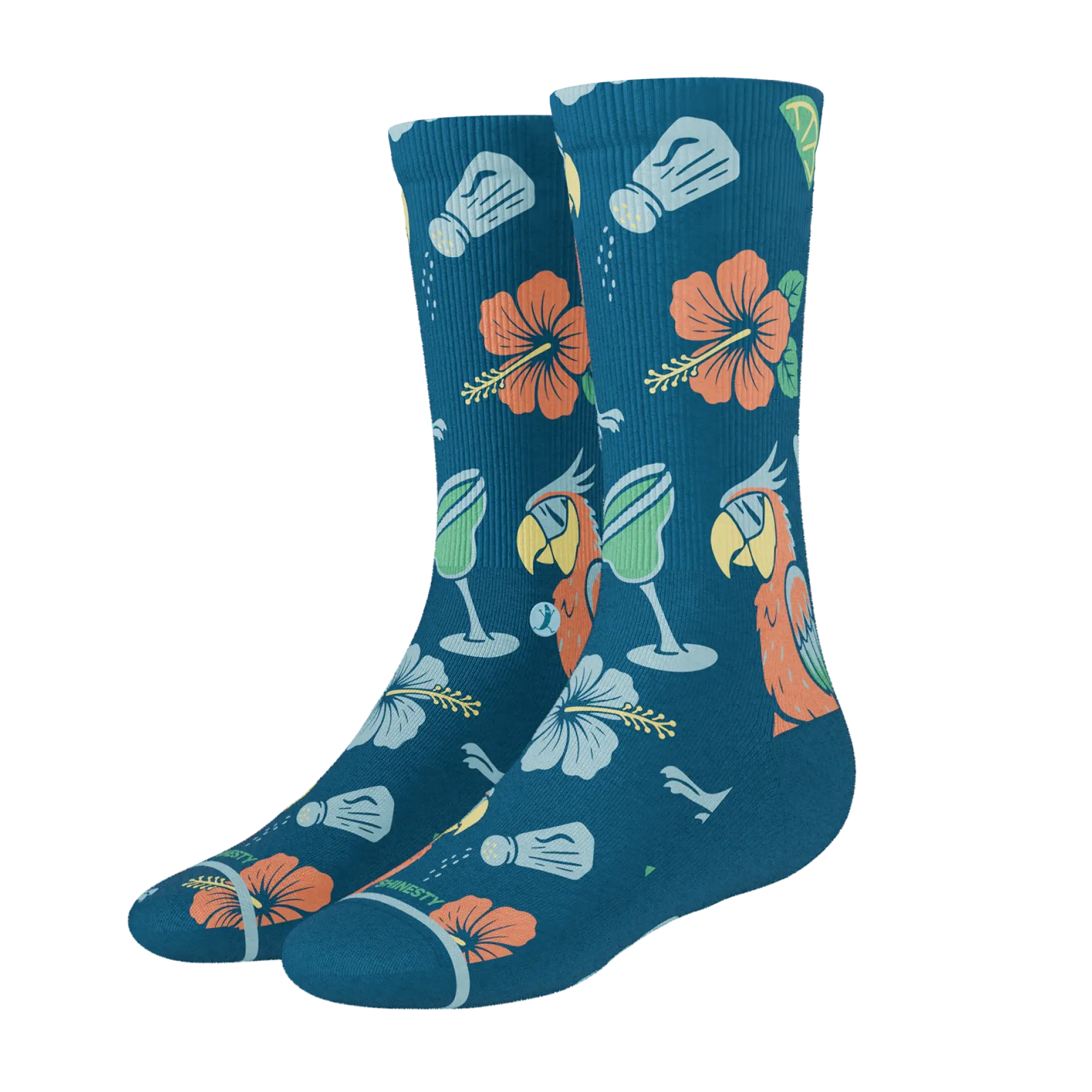 The Fan Club | Shinesty x Margaritaville® Heel Hammock™ Crew Socks - Shinesty - Flyclothing LLC