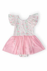 Fancy Florals S/S Twirl Leotard - Mila & Rose ® - Flyclothing LLC