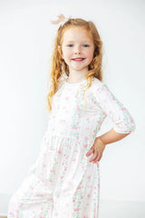 Fancy Florals Wide Leg Jumpsuit - Mila & Rose ® - Flyclothing LLC
