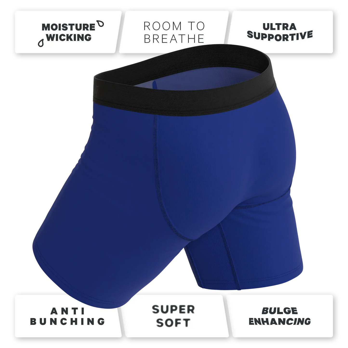 The Fancy Feather | Peacock Long Leg Ball Hammock® Pouch Underwear With Fly - Shinesty - Flyclothing LLC