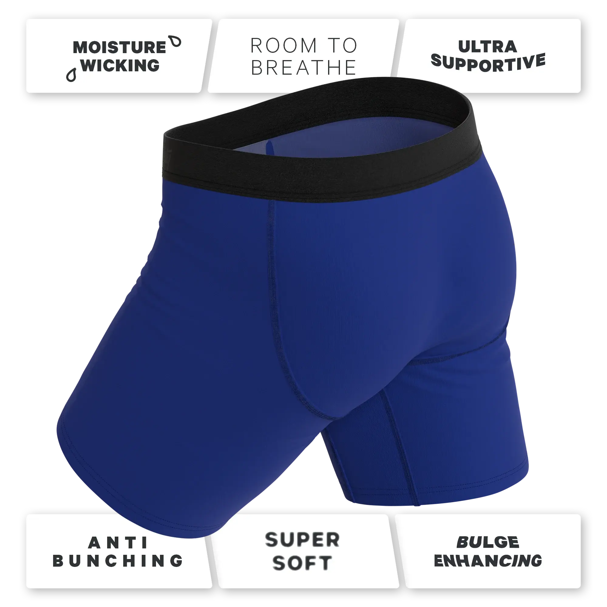 The Fancy Feather | Peacock Long Leg Ball Hammock® Pouch Underwear With Fly - Shinesty - Flyclothing LLC
