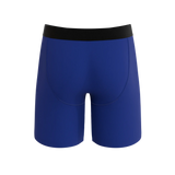The Fancy Feather | Peacock Long Leg Ball Hammock® Pouch Underwear With Fly - Shinesty - Flyclothing LLC