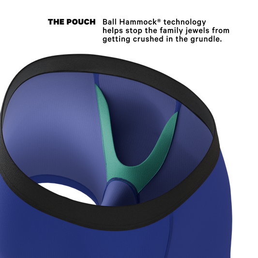 The Fancy Feather | Peacock Ball Hammock® Pouch Underwear - Shinesty - Flyclothing LLC