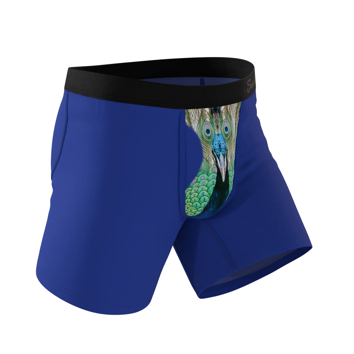 The Fancy Feather | Peacock Ball Hammock® Pouch Underwear - Shinesty - Flyclothing LLC