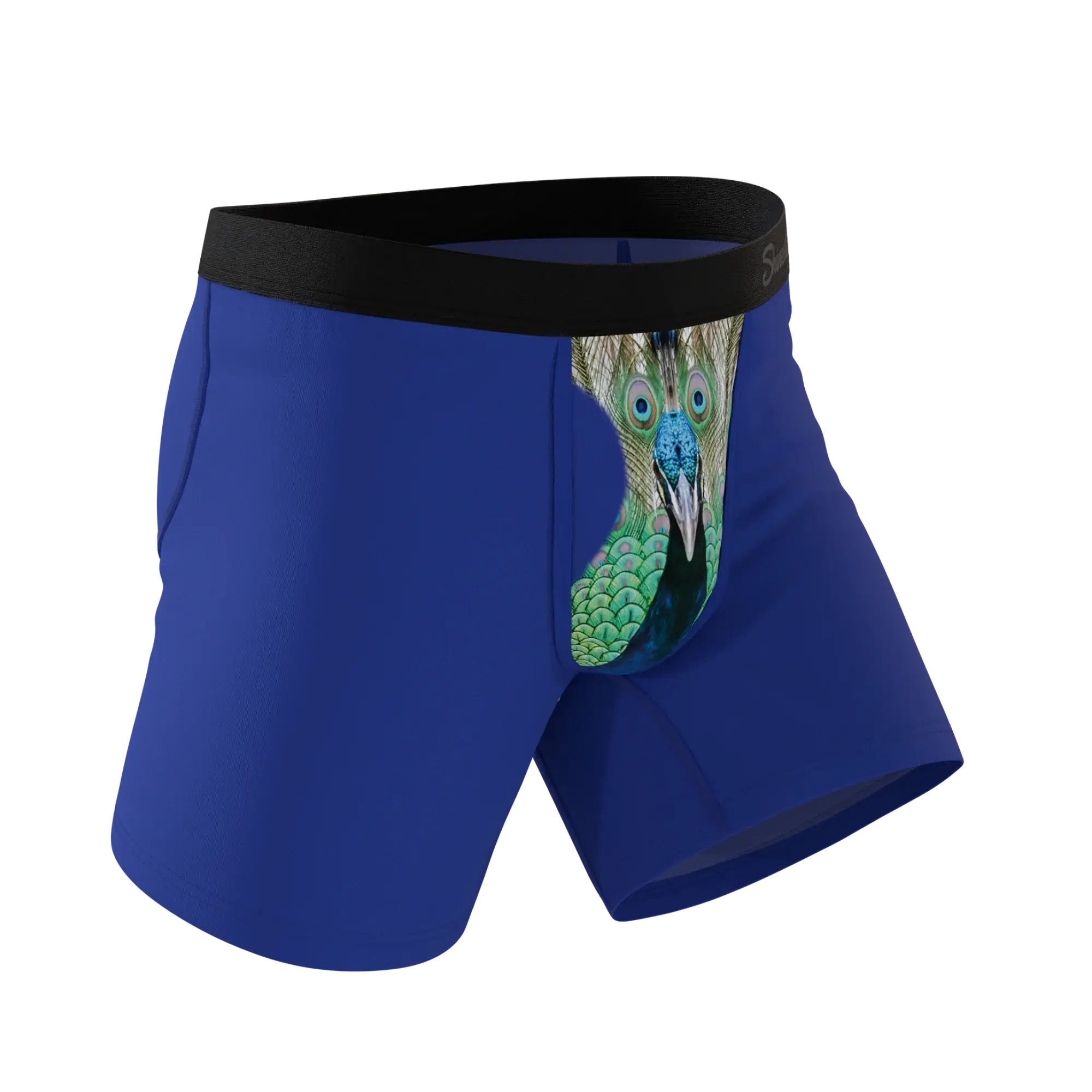 The Fancy Feather | Peacock Ball Hammock® Pouch Underwear - Shinesty - Flyclothing LLC