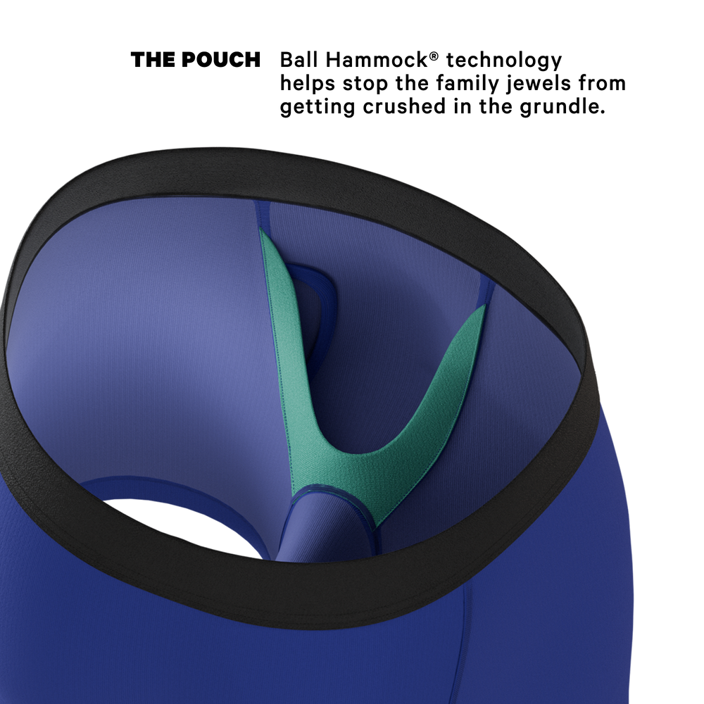 The Fancy Feather | Peacock Ball Hammock® Pouch Underwear With Fly - Shinesty - Flyclothing LLC