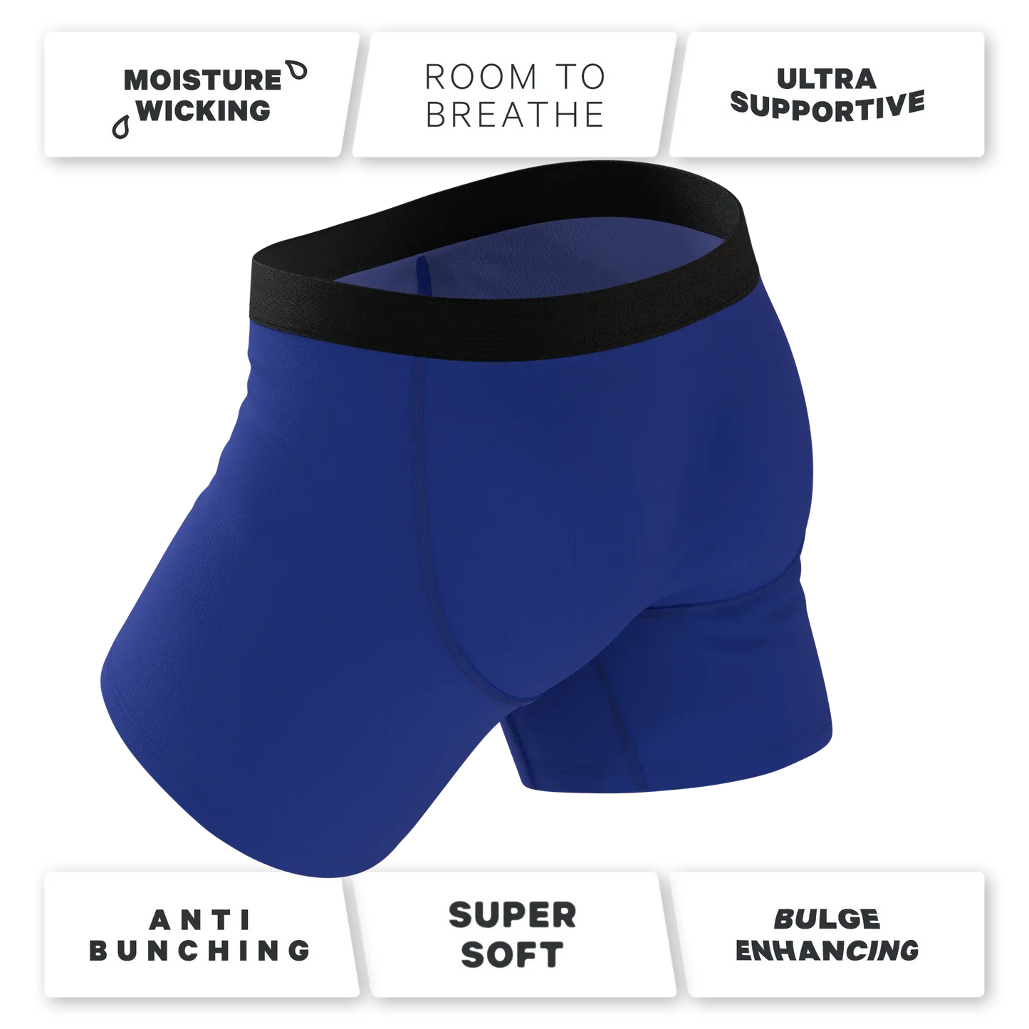 The Fancy Feather | Peacock Ball Hammock® Pouch Underwear With Fly - Shinesty - Flyclothing LLC