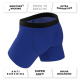 The Fancy Feather | Peacock Ball Hammock® Pouch Underwear With Fly - Shinesty - Flyclothing LLC