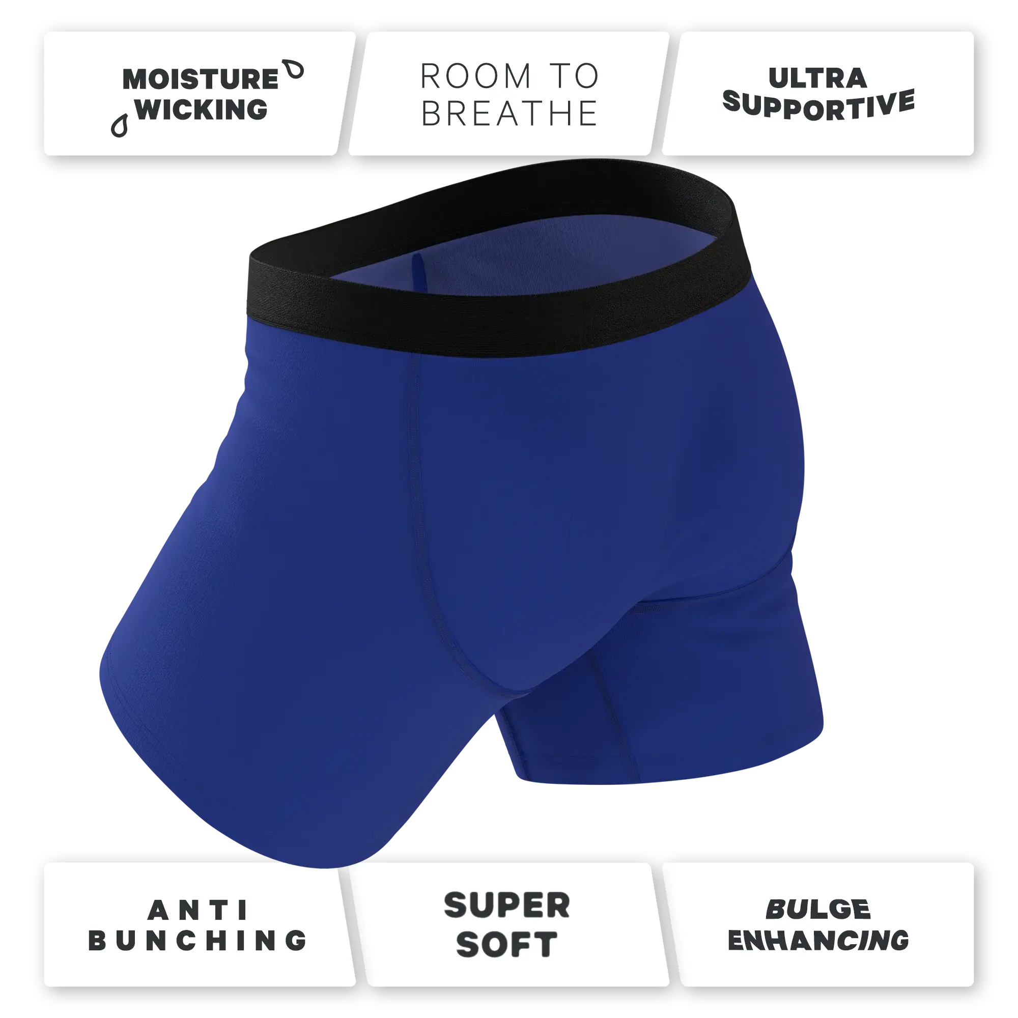 The Fancy Feather | Peacock Ball Hammock® Pouch Underwear With Fly - Shinesty - Flyclothing LLC