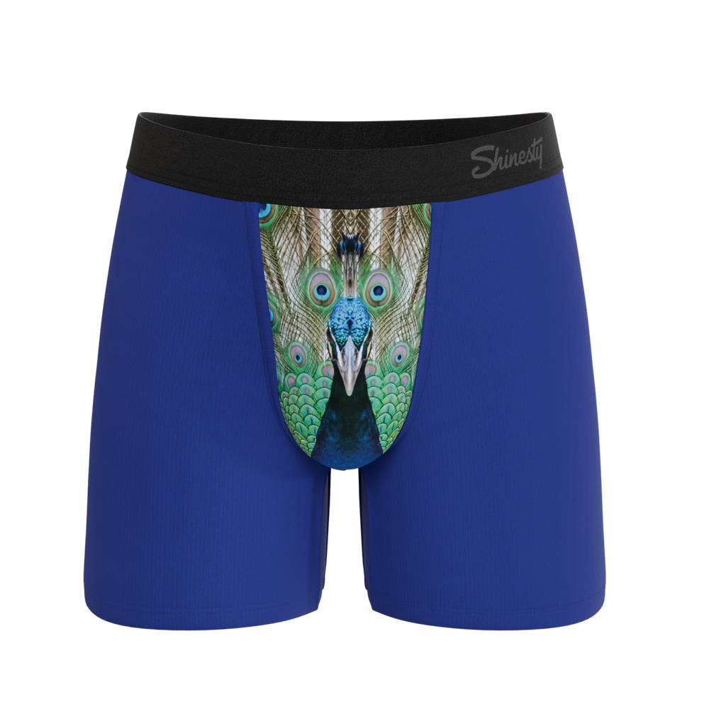 The Fancy Feather | Peacock Ball Hammock® Pouch Underwear - Shinesty - Flyclothing LLC