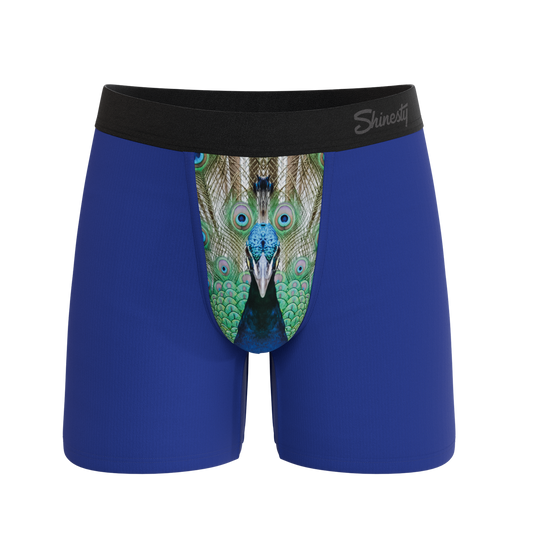 The Fancy Feather | Peacock Ball Hammock® Pouch Underwear - Shinesty - Flyclothing LLC