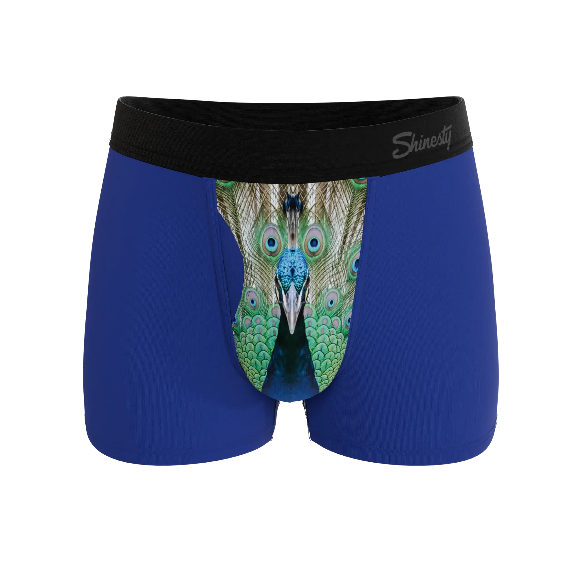 The Fancy Feather | Peacock Ball Hammock® Pouch Trunks Underwear - Shinesty - Flyclothing LLC