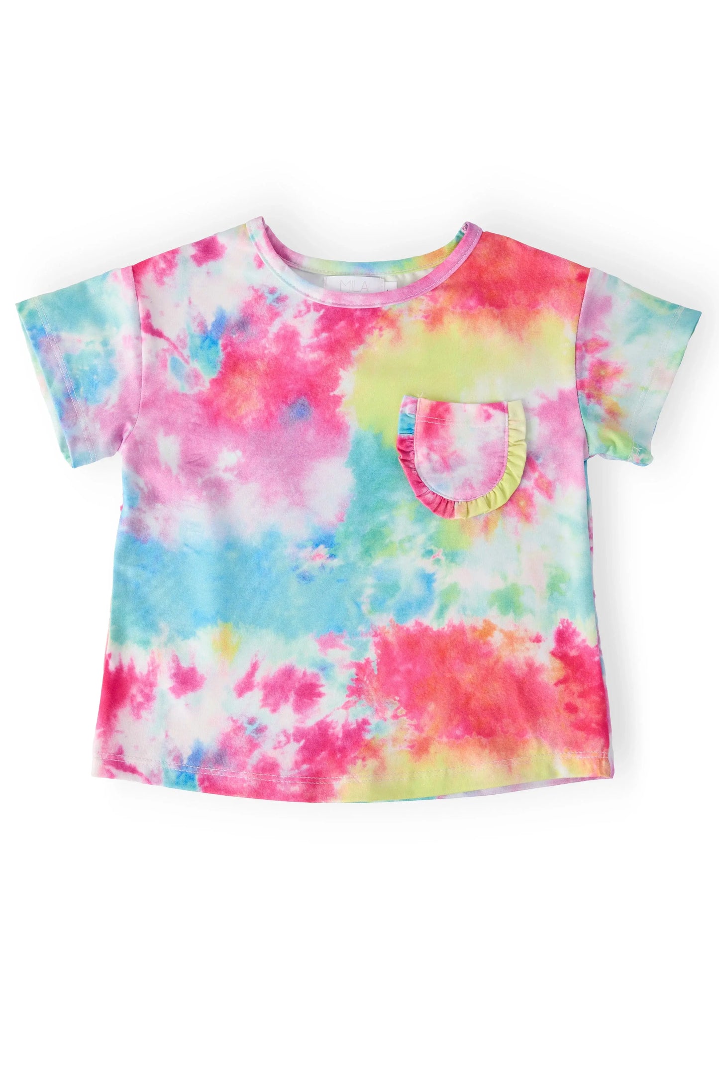 Far Out Ruffle Pocket Tee - Mila & Rose ® - Flyclothing LLC