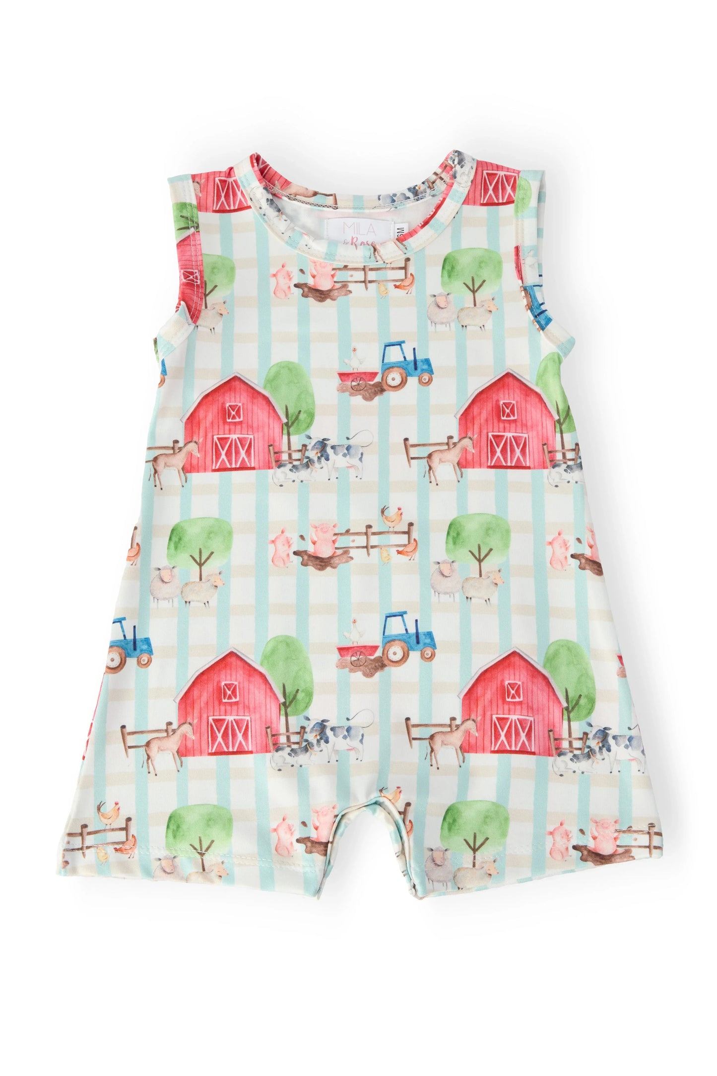 Farm Animals Shorty One-Piece - Mila & Rose ® - Flyclothing LLC