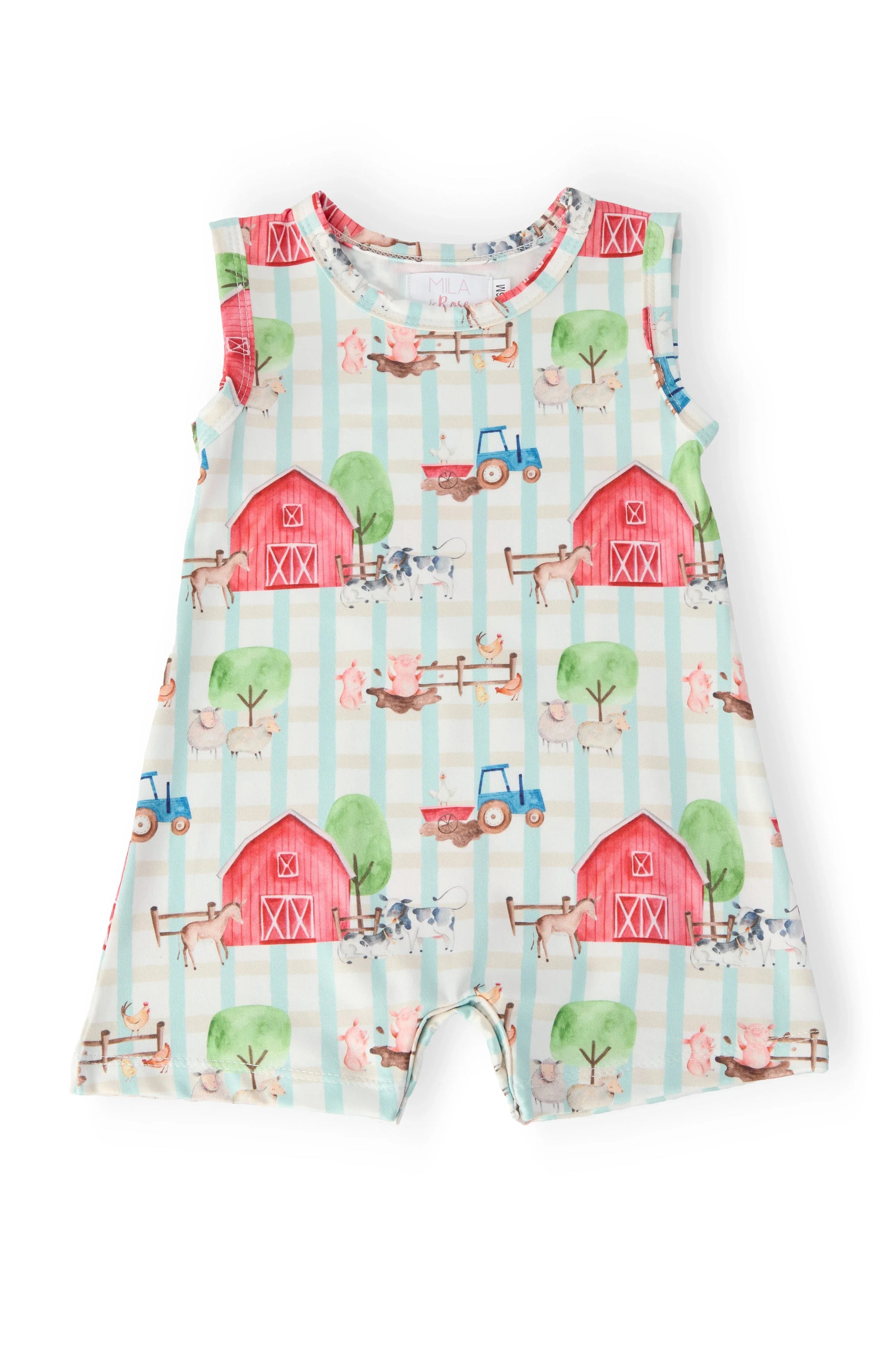 Farm Animals Shorty One-Piece - Mila & Rose ® - Flyclothing LLC