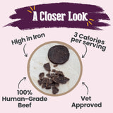 Beef Crumbles Cat Treats | High Protein Treats for Cats - Farm To Pet - Flyclothing LLC