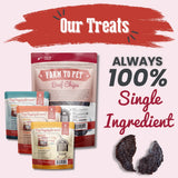 Puppy Packs 'n Snacks Dog Treat Starter Pack | Single-Ingredient Training Treats - Farm To Pet - Flyclothing LLC