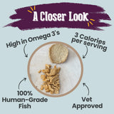 Fish Crumbles for Cats | All-Natural Fish Cat Treats - Farm To Pet - Flyclothing LLC