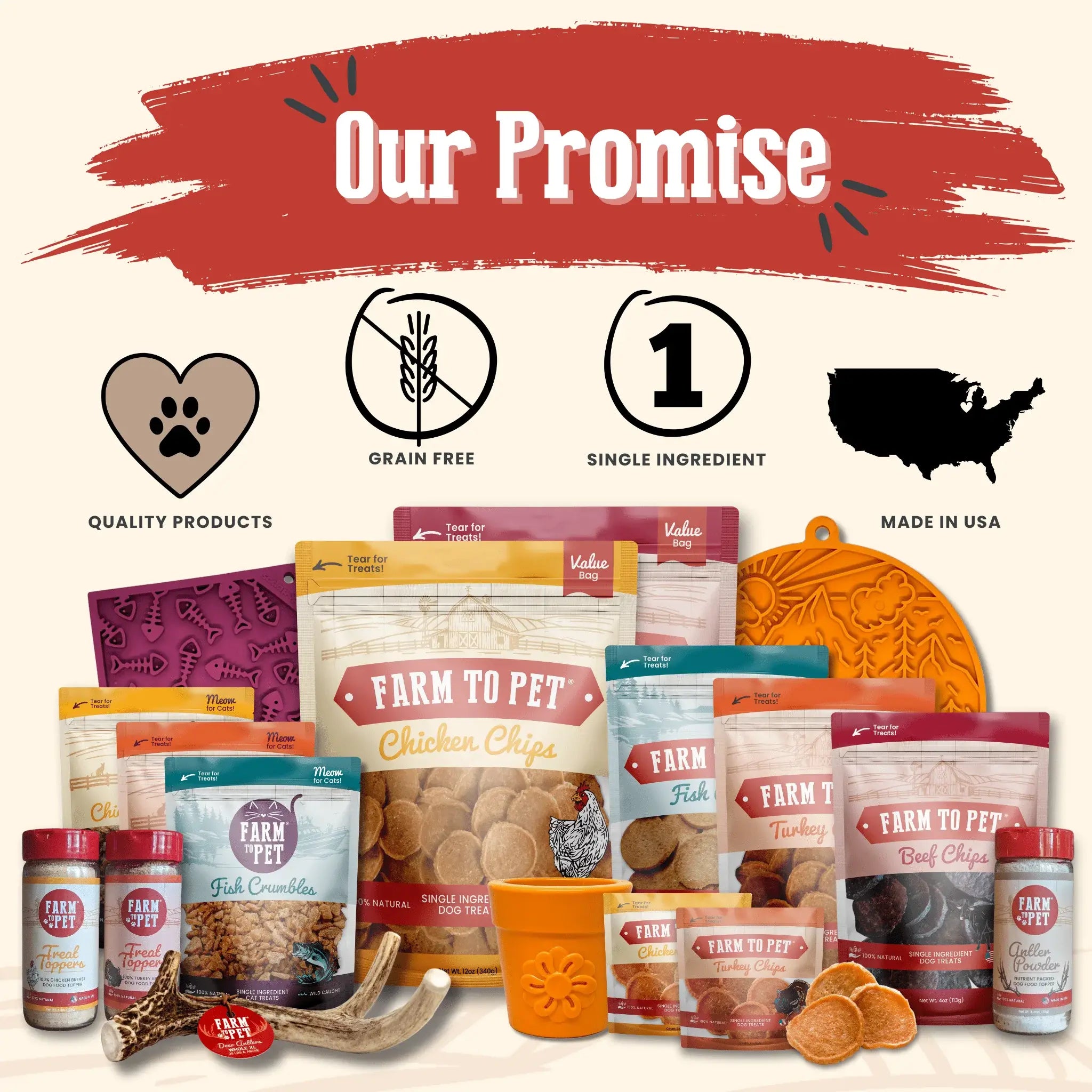 Chicken Chips Snack Pack Bundles | Dog Party Favors & Training Treats - Farm To Pet - Flyclothing LLC