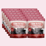 Beef Chips Snack Pack Bundles | Dog Treats for Training & Travel - Farm To Pet - Flyclothing LLC