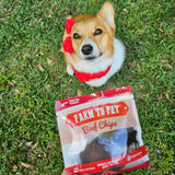Beef Chips Snack Pack Bundles | Dog Treats for Training & Travel - Farm To Pet - Flyclothing LLC