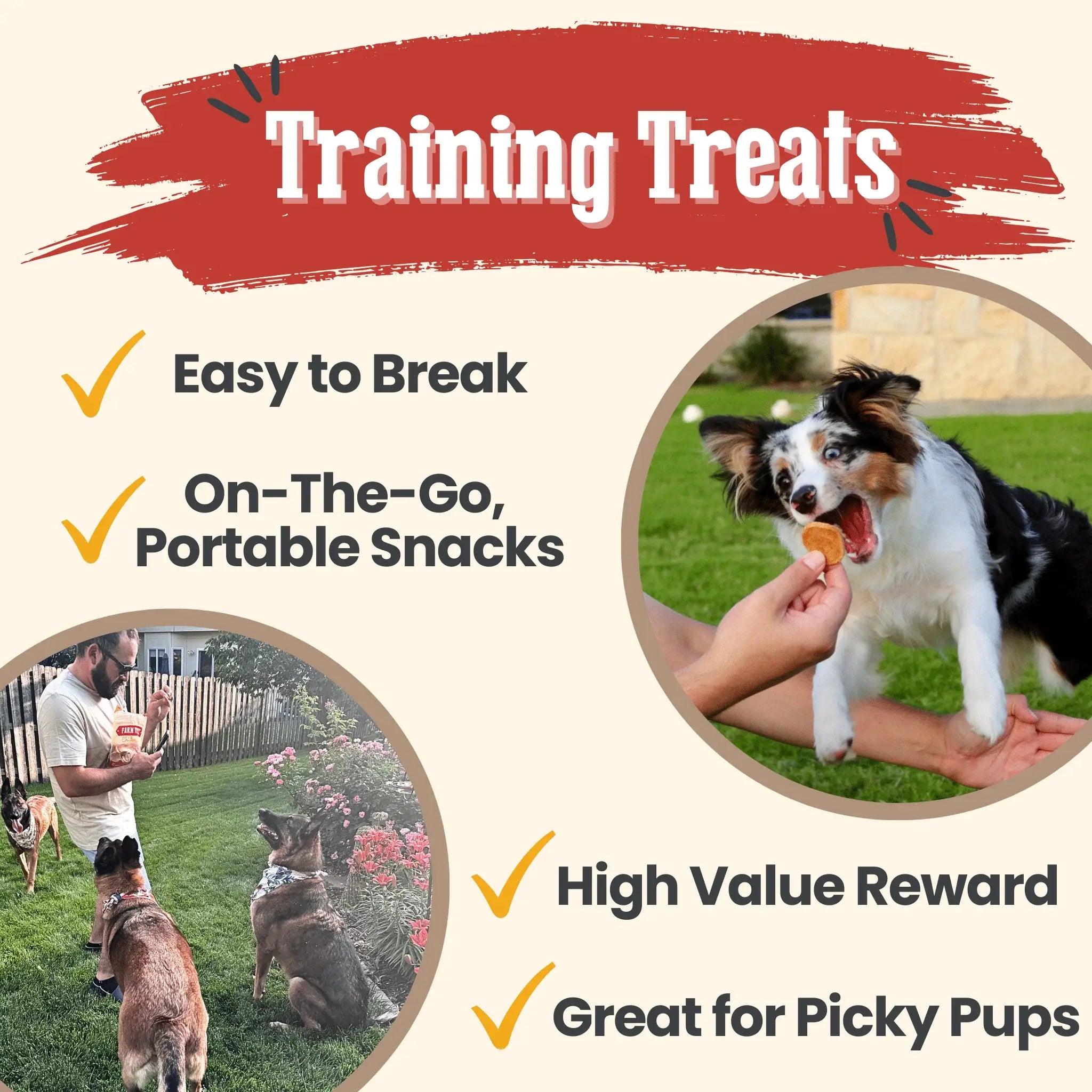 Chicken Chips for Dogs | All-Natural Single-Ingredient Dog Treats - Farm To Pet - Flyclothing LLC
