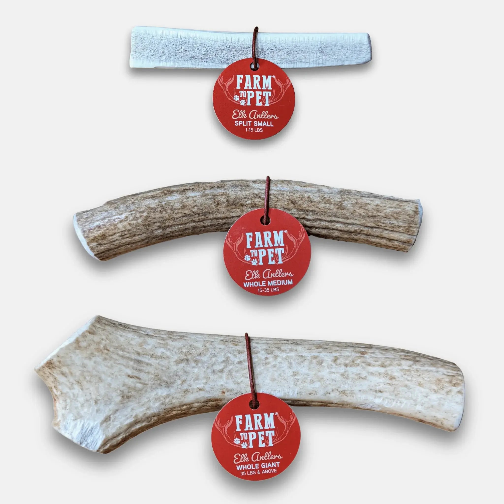 Elk Antler Dog Chews | All-Natural Whole and Split Elk Antler Chews for Dogs - Farm To Pet - Flyclothing LLC