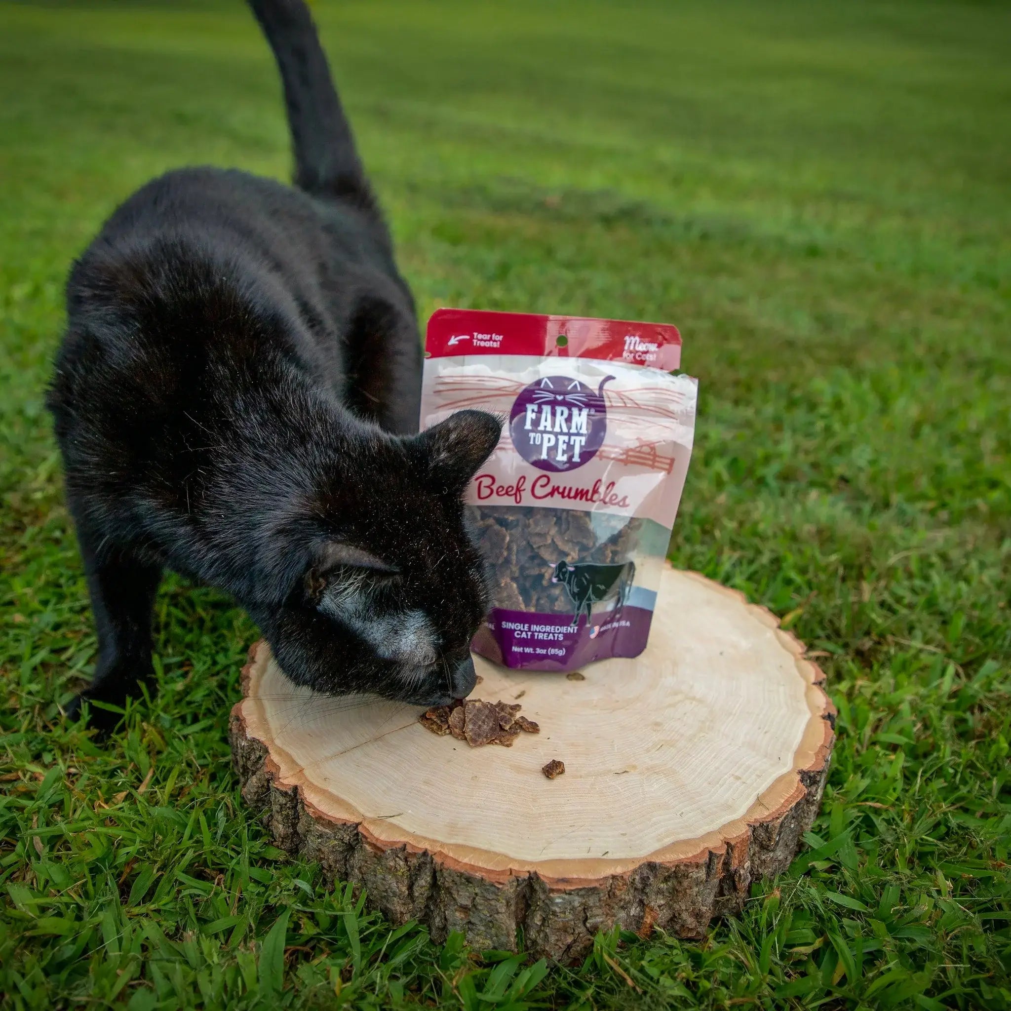 Beef Crumbles Cat Treats | High Protein Treats for Cats - Farm To Pet - Flyclothing LLC