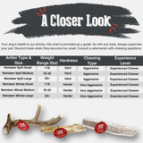 Reindeer Antler Dog Chews | Organic Chews for Dogs - Farm To Pet - Flyclothing LLC