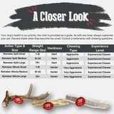 Reindeer Antler Dog Chews | Organic Chews for Dogs - Farm To Pet - Flyclothing LLC