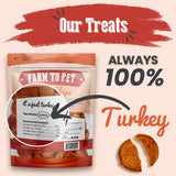 Turkey Chips for Dogs | All-Natural Single-Ingredient Healthy Dog Treats - Farm To Pet - Flyclothing LLC