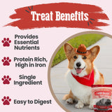 Beef Chips Dog Treats | Single-Ingredient Healthy Treats for Dogs - Farm To Pet - Flyclothing LLC