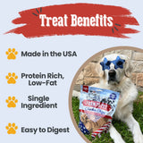 Americana Chicken Chips for Dogs | Celebrate with USA-made Dog Treats - Farm To Pet - Flyclothing LLC
