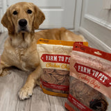 Turkey & Chicken Chip Dog Treat Duo | Single-Ingredient Poultry Treats for Dogs - Farm To Pet - Flyclothing LLC
