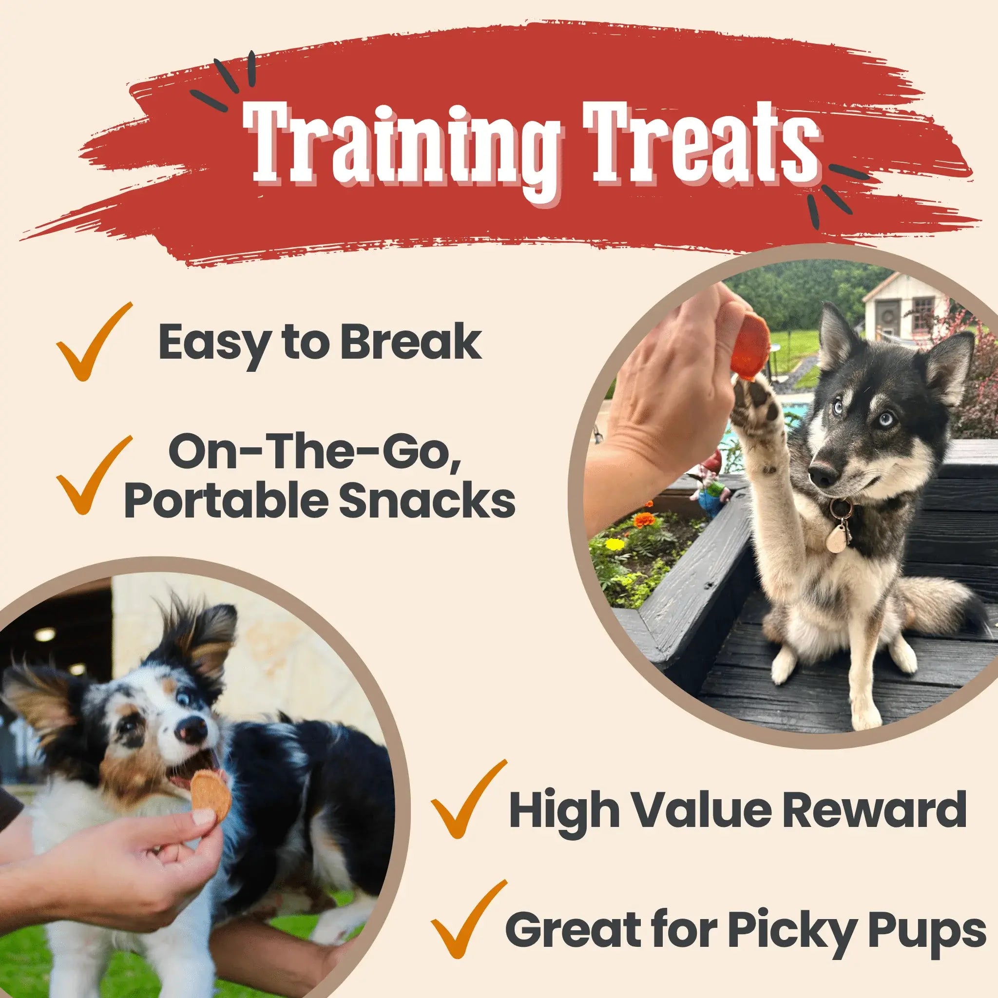 Turkey & Chicken Chip Dog Treat Duo | Single-Ingredient Poultry Treats for Dogs - Farm To Pet - Flyclothing LLC