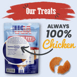 Americana Chicken Chips for Dogs | Celebrate with USA-made Dog Treats - Farm To Pet - Flyclothing LLC