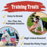 Americana Chicken Chips for Dogs | Celebrate with USA-made Dog Treats - Farm To Pet - Flyclothing LLC