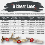 Elk Antler Dog Chews | All-Natural Whole and Split Elk Antler Chews for Dogs - Farm To Pet - Flyclothing LLC