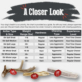 Elk Antler Dog Chews | All-Natural Whole and Split Elk Antler Chews for Dogs - Farm To Pet - Flyclothing LLC