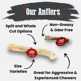 Reindeer Antler Dog Chews | Organic Chews for Dogs - Farm To Pet - Flyclothing LLC
