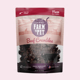 Beef Crumbles Cat Treats | High Protein Treats for Cats - Farm To Pet - Flyclothing LLC