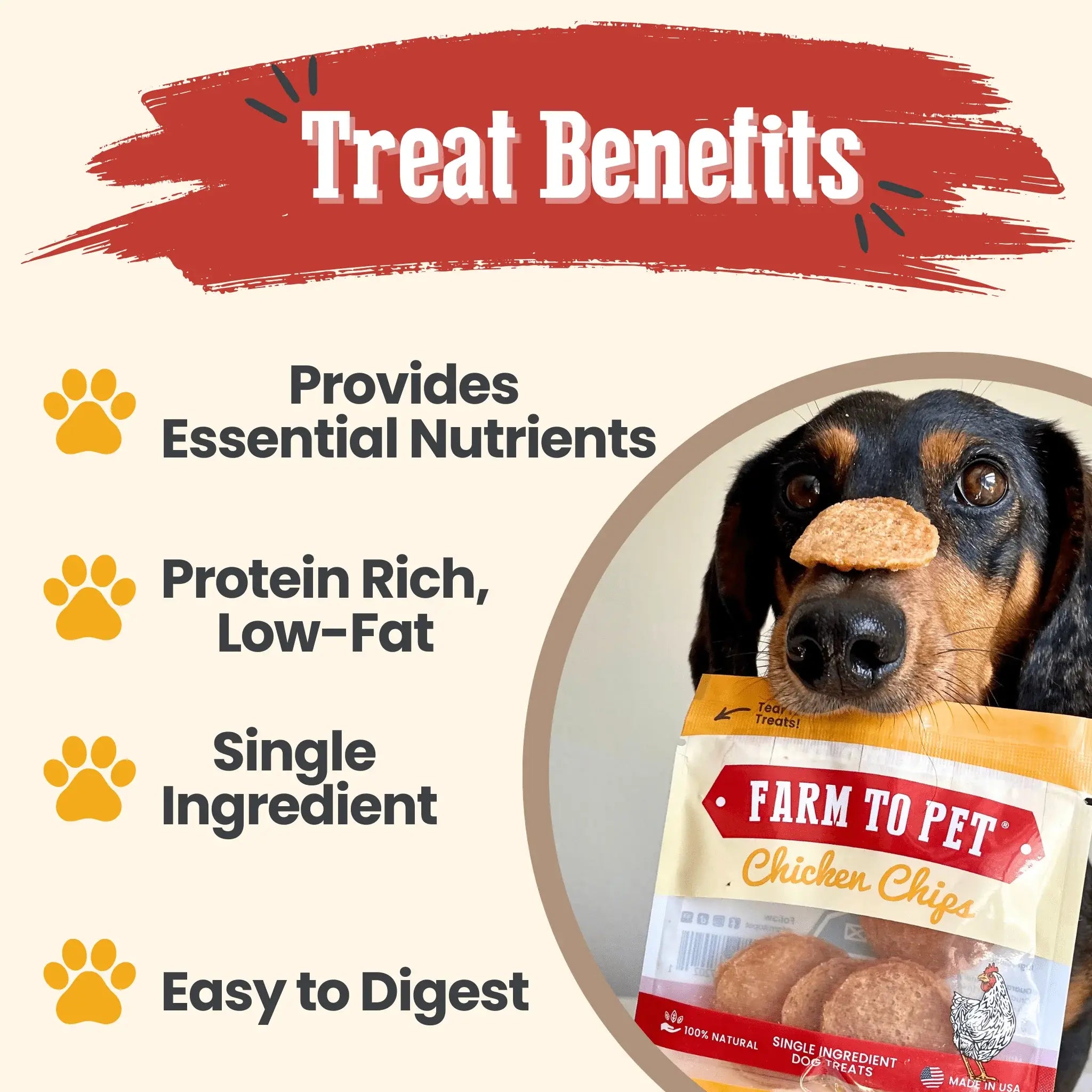 Chicken Chips Snack Pack Bundles | Dog Party Favors & Training Treats - Farm To Pet - Flyclothing LLC