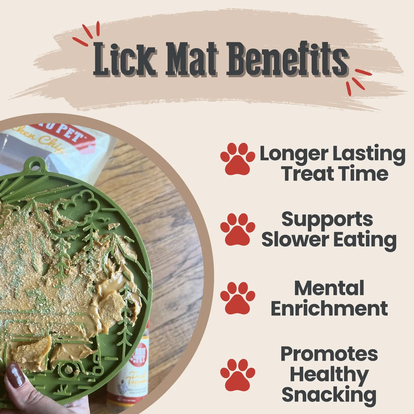 Dog Lick Mats with Suction Cups - Farm To Pet - Flyclothing LLC