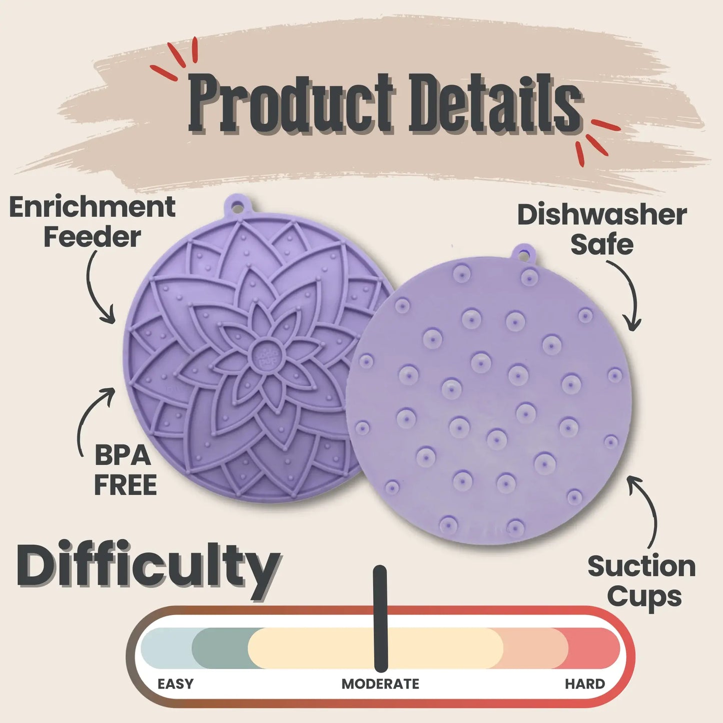 Dog Lick Mats with Suction Cups - Farm To Pet - Flyclothing LLC